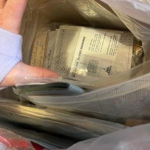 Lot of needlepoint